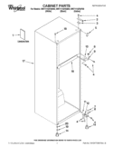 Part Location Diagram of W10346928 Whirlpool HINGE-DOOR