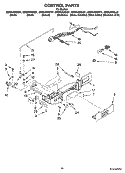 CONTROL PARTS Diagram and Parts List for GS6NVEXSB01  Whirlpool Refrigerator