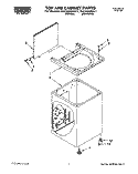 Part Location Diagram of LIT3429027 Whirlpool Guide, Use and Care