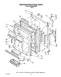 REFRIGERATOR DOOR Diagram and Parts List for EB22RKXXW00  Whirlpool Refrigerator