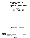 MAIN TOP Diagram and Parts List for 1833W0A  Whirlpool Range