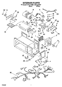 Part Location Diagram of 4358564 Whirlpool SUCT-GUIDE
