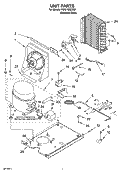 UNIT PARTS, OPTIONAL PARTS Diagram and Parts List for KUIC15NLSS0  KitchenAid Ice Maker