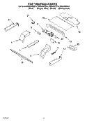 Part Location Diagram of 4454943 Whirlpool PLATE-MTG