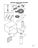 OPTIONAL Diagram and Parts List for RE123  Whirlpool Air Conditioner