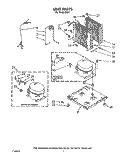 SECTION Diagram and Parts List for BFD401  Whirlpool Dehumidifier