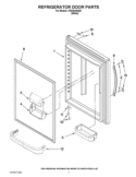 Part Location Diagram of 13109403WQ Whirlpool DOR-FIP White