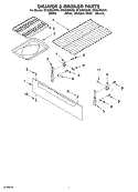 Part Location Diagram of 8273498 Whirlpool Toe Panel - Black