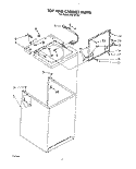 TOP AND CABINET, LIT/OPTIONAL Diagram and Parts List for AX5133VG1  Whirlpool Washer