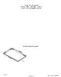 GRIDDLE Diagram and Parts List for 1405W0A  Roper Range