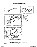 Part Location Diagram of 3179962 Whirlpool Harness, Wire Door Switch (Lower Oven)