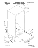 CABINET, LIT/OPTIONAL Diagram and Parts List for EV200NXDN01  Whirlpool Freezer