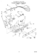 CONTROL Diagram and Parts List for 4YED27DQDW02  Whirlpool Refrigerator