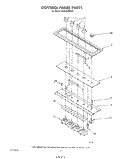 CONTROL PANEL Diagram and Parts List for RC8920XRH0  Whirlpool Cooktop