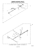 WIRING HARNESS Diagram and Parts List for CE2100XMW1  Whirlpool Dryer