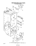 REFRIGERATOR LINER Diagram and Parts List for 6ED25RQXWW00  Whirlpool Refrigerator