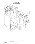 LINER Diagram and Parts List for RT18BMXVW00  Roper Refrigerator