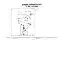 MISCELLANEOUS , LITERATURE AND OPTIONAL Diagram and Parts List for LC4900XMW0  Whirlpool Washer