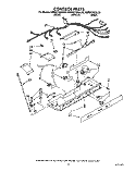 CONTROL Diagram and Parts List for KSRB27QXBL00  KitchenAid Refrigerator