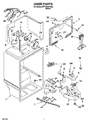 LINER PARTS Diagram and Parts List for RT18AKXKQ09  Roper Refrigerator