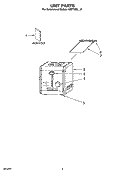 Part Location Diagram of 8212352 Whirlpool HANDLE