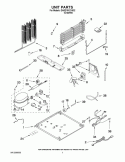 UNIT PARTS Diagram and Parts List for GARF19XXVK02  Whirlpool Refrigerator