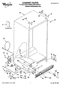 Part Location Diagram of 2223514B Whirlpool USE WPL W10194057