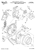 SECTION Diagram and Parts List for CEE2990AG3  Whirlpool Dryer