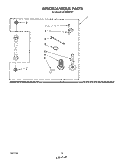 MISCELLANEOUS, LITERATURE AND OPTIONAL Diagram and Parts List for LA7900XPW1  Whirlpool Washer