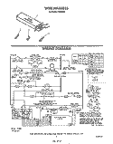 WIRE HARNESS , WIRING DIAGRAM Diagram and Parts List for F9808L0  Roper Range