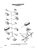 WIRING HARNESS Diagram and Parts List for SHU30041  Whirlpool Dishwasher