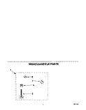 CONTROLS AND REAR PANEL, MISCELLANE Diagram and Parts List for RAL5144BQ0  Whirlpool Washer