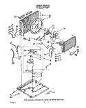 UNIT, LIT/OPTIONAL Diagram and Parts List for CA10WR4  Crosley Air Conditioner