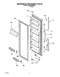Part Location Diagram of L2206727W Whirlpool DOR-FIP White