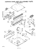SECTION Diagram and Parts List for RB160PXL2  Whirlpool Wall Oven