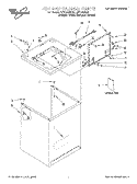 Part Location Diagram of LIT3950327 Whirlpool Literature Parts (Use & Care Guide) (English)