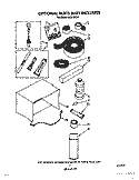 OPTIONAL Diagram and Parts List for ACQ102XW1  Whirlpool Air Conditioner