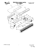 Part Location Diagram of 4372471 Whirlpool Trim, Top