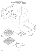 OPTIONAL Diagram and Parts List for FEP320YW2  Roper Range
