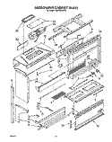 Part Location Diagram of 3149068 Whirlpool TOP PANEL
