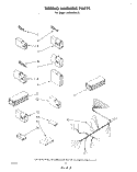 WIRING HARNESS Diagram and Parts List for DU3003XL0  Whirlpool Dishwasher