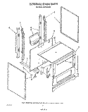 EXTERNAL OVEN Diagram and Parts List for FGP310VL0  Whirlpool Range