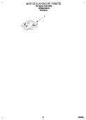 MISCELLANEOUS, LIT/OPTIONAL Diagram and Parts List for DU8016XX6  Whirlpool Dishwasher