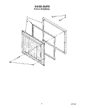 SECTION Diagram and Parts List for RH1000RAW00  Roper Freezer