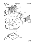 UNIT, LITERATURE Diagram and Parts List for ACM102XX2  Whirlpool Air Conditioner