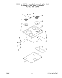 POWER LOCK Diagram and Parts List for 2893W0A  Roper Range
