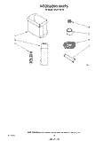 ACCESSORY Diagram and Parts List for 4KUCS181T0  KitchenAid Trash Compactor