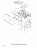 Part Location Diagram of WPW10347665 Whirlpool GLIDE-DRWR