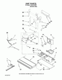 UNIT PARTS Diagram and Parts List for IX5HHEXWS01  Whirlpool Refrigerator