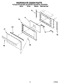 Part Location Diagram of WPW10158497 Whirlpool Glass Retainer Clip
